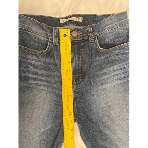 J Brand Women's Bootcut Flare Jeans Size 27 Stretch Denim Mid Rise Long Inseam - Picture 7 of 12